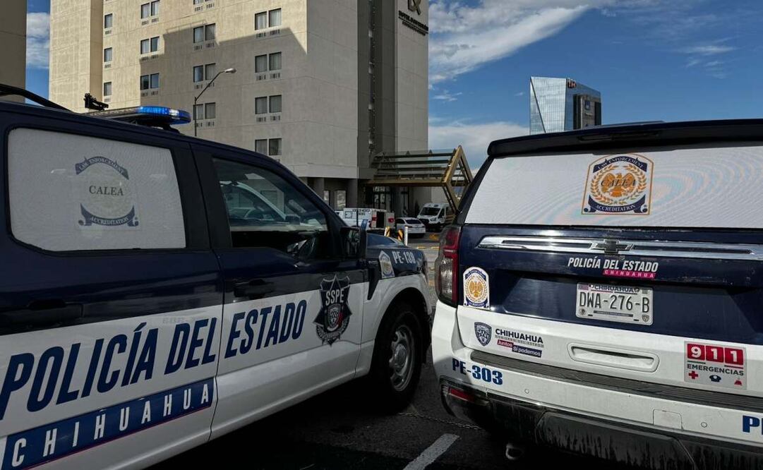 Investigan muerte de un policía y una mujer cadete en una habitación de hotel en Chihuahua. Foto: Especial