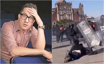 Chumel Torres lanza comentario picante sobre agresiones de policías en marcha de la Generación Z