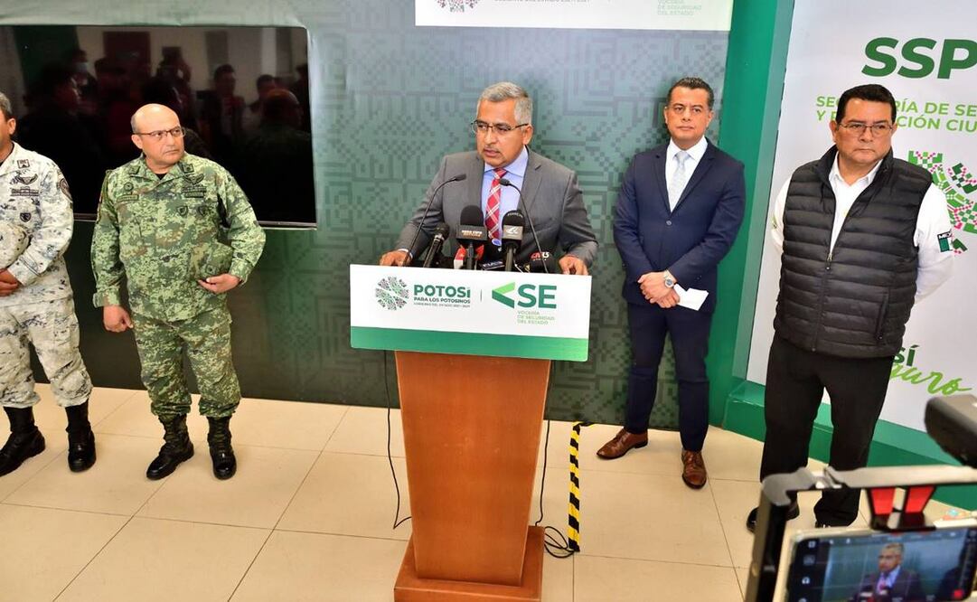 Conferencia de prensa del Fiscal General del Estado, José Luis Ruíz Contreras / Foto: Especial