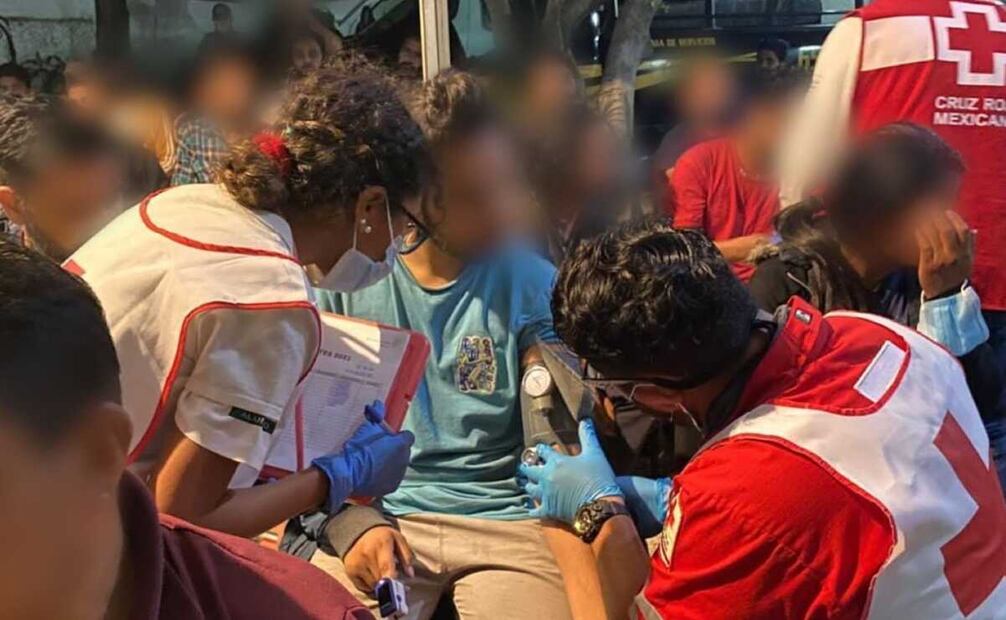 Las personas migrantes fueron puestas a disposición del Instituto por la Secretaría de Seguridad Pública (SSP) de Yucatán. Foto: Especial