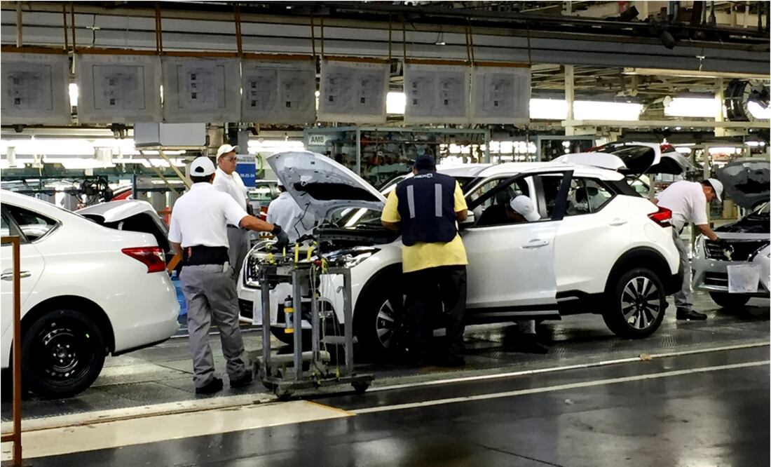 México exporta el 81% de la producción automotriz a Estados Unidos. Foto: Archivo