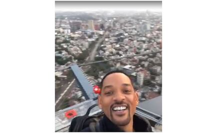 Will Smith disfruta la CDMX desde las alturas 