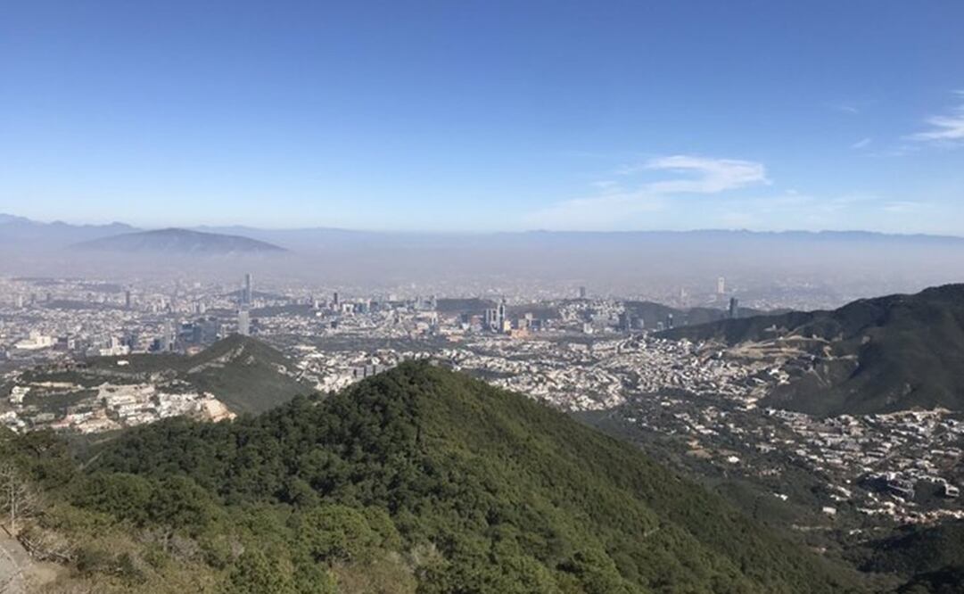 Foto tomada en el cerro de Chipinque / Cortesía Twitter @n3ko84