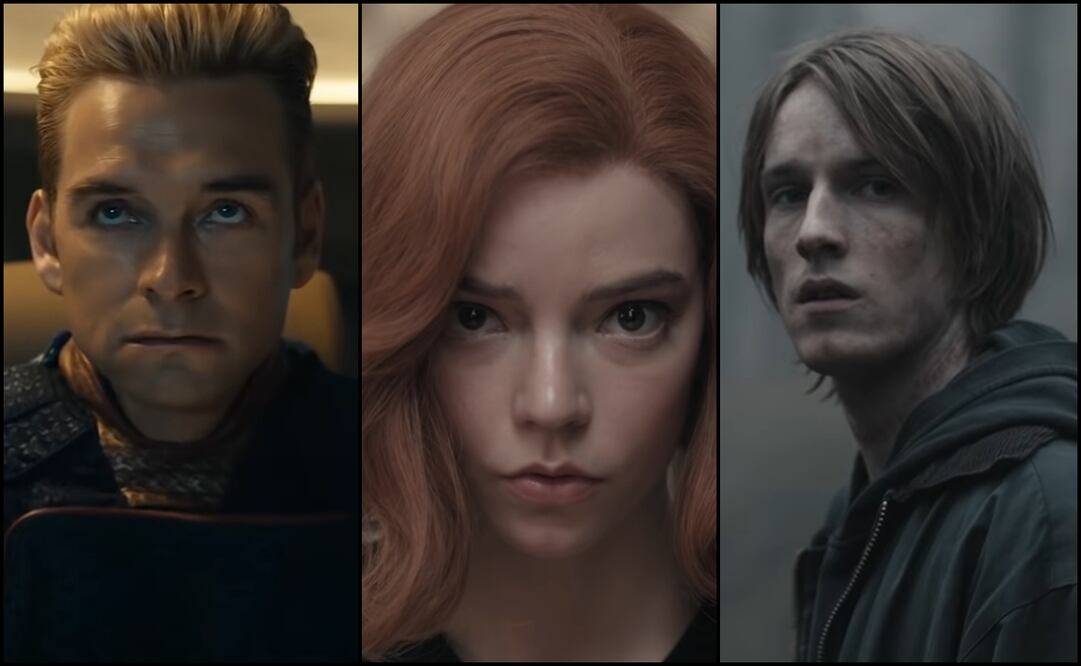 "The Boys", "Gambito de dama" y "Dark" fueron series de plataformas de streaming. Foto: Captura