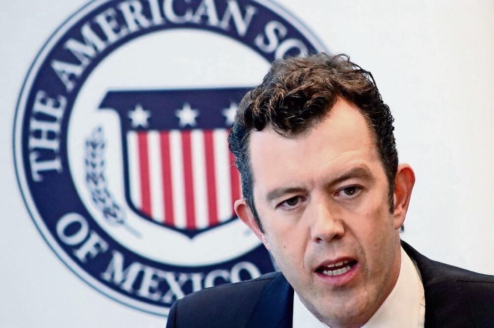 Larry Rubin detalló que se están impulsando medidas anticorrupción en el TLCAN, a fin de que haya licitaciones transparentes entre EU, Canadá y México. (ARIEL OJEDA. EL UNIVERSAL)