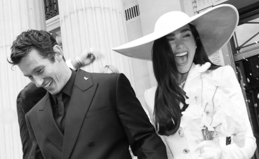 Dua Lipa y su boda con Callum Turner.
Instagram dualipa