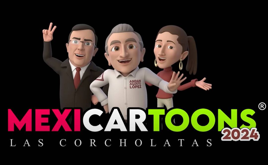 Las corcholatas presidenciales del presidente López Obrador han sido presentadas en forma de caricatura, donde en diferentes episodios protagonizan singulares competencias rumbo a la presidencia de 2024 / Foto: Captura de pantalla