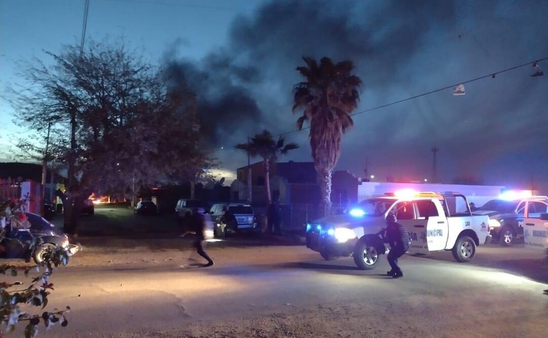 La confrontación armada entre dos grupos criminales antagónicos, arrojó como resultado la muerte de seis personas y tres lesionados. Foto: Especial