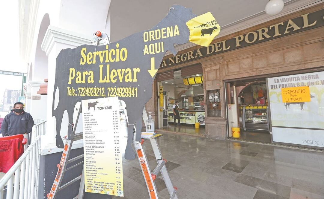 Alrededor de 70 mil restauranteros del Edomex se preparan para la reapertura el 15 de junio. Foto: JORGE ALVARADO. EL UNIVERSAL