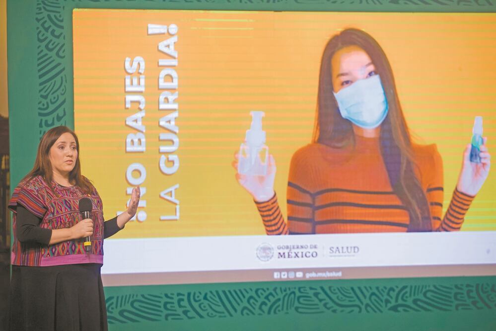 Alethse de la Torre Rosas, directora del Censida, detalló que durante la Jornada Nacional de Vacunación se han aplicado 726 mil 313 dosis. Foto: GERMÁN ESPINOSA. EL UNIVERSAL