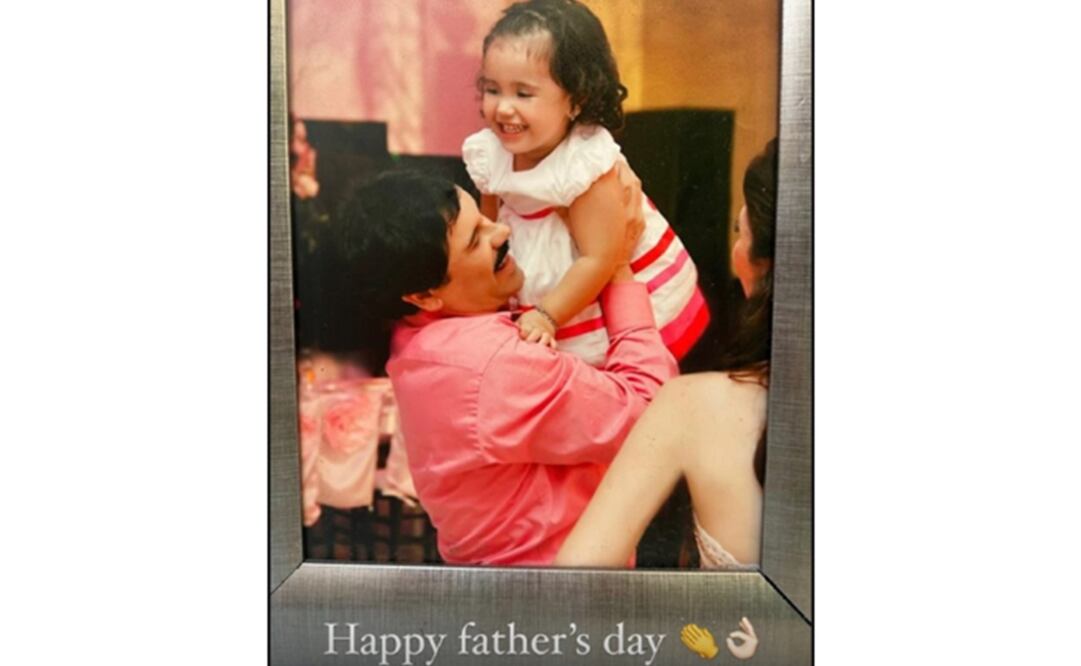 Emma Coronel, esposa de Joaquín Guzmán Loera, alias "El Chapo", líder del Cártel de Sinaloa, lo felicitó por el Día del Padre. Foto: Instagram @emmacoronel9oficial