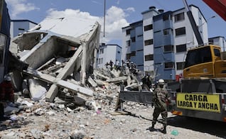 Van 285 muertos por el terremoto en Colombia; suman 379 los desaparecidos