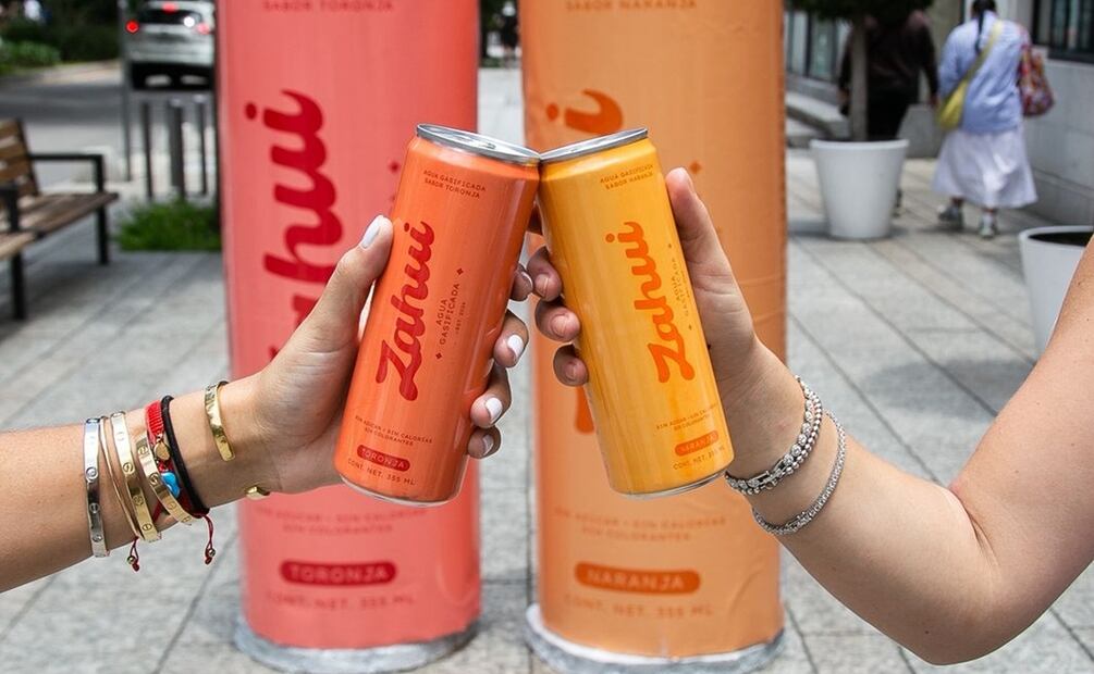 ZAHUI, la nueva bebida gasificada sabor naranja y toronja libre de sellos. Foto: cortesía.
