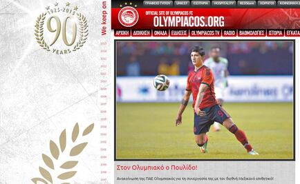 Olympiacos se hace de los servicios de Alan Pulido 