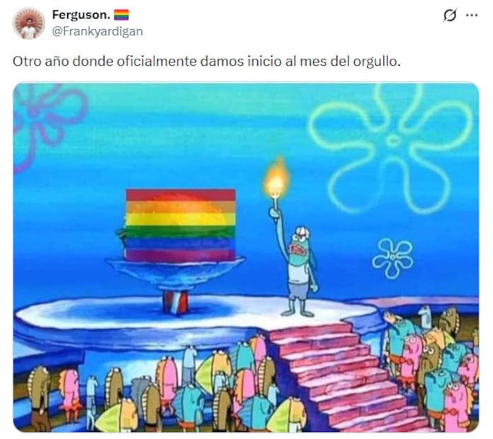 Memes del Mes del Orgullo LGBTQ+. Foto: Instagram