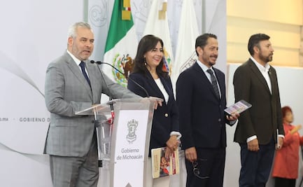 Ramírez Bedolla respalda nuevo modelo educativo de Claudia Sheinbaum en Michoacán
