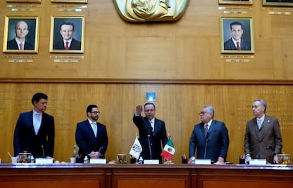 Rinde protesta Germán Martínez Cázares como titular del IMSS