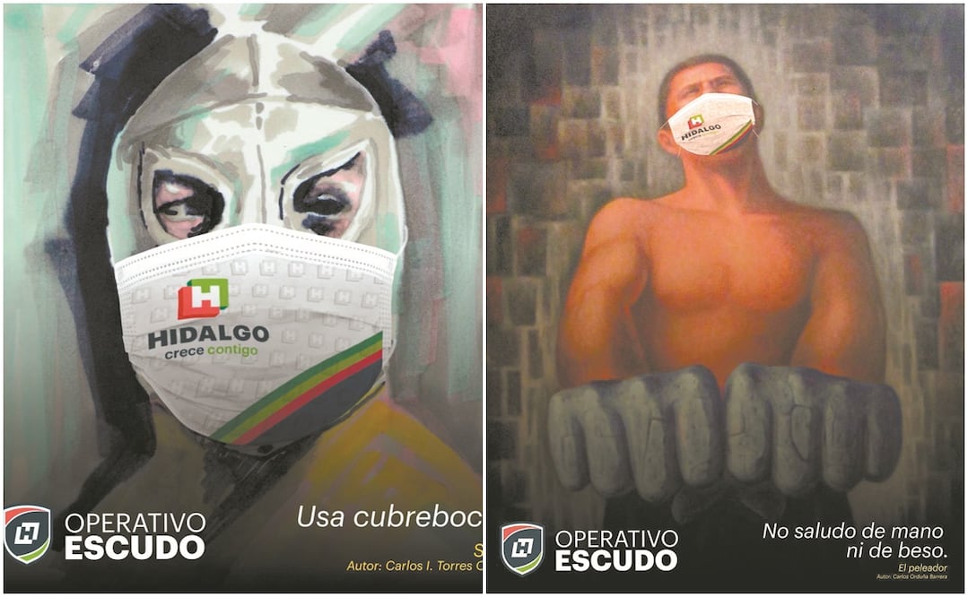 Algunas imágenes del número musical destacan las recomendaciones sanitarias para no contagiarse ni dispersar el virus. Fotos: Especiales