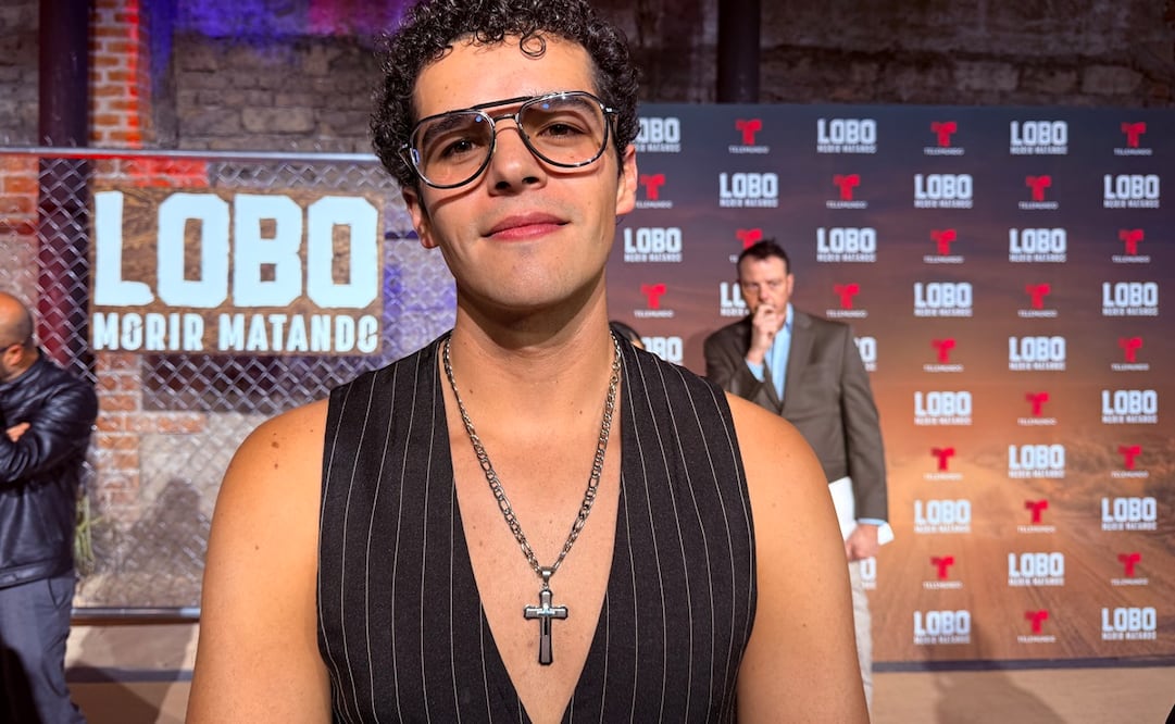 El joven, de 25 años, hará a su primer villano. Foto: César Olivares.