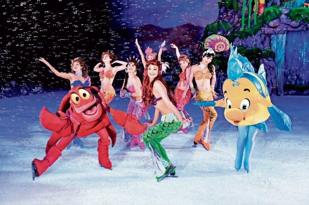 “Para el show tenemos nieve real, lo que hace auténtico el efecto”, explica Dawna Oak, directora de vestuario (FOTOS: CORTESÍA)