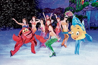 En verano, nieve real y una princesa