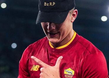 Paulo Dybala se convirtió en Bizarrap en el triunfo de la Roma