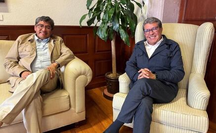 Hermanos Monreal evitan saludarse; Saúl, David y Ricardo acompañaron a Sheinbaum en mitin de Zacatecas