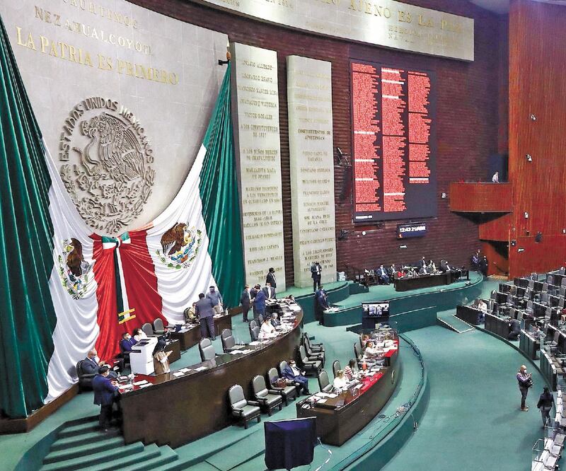La asignación de curules en la Cámara de Diputados se determinará por lo que cada partido político consiga en el proceso electora. Foto: ARCHIVO EL UNIVERSAL