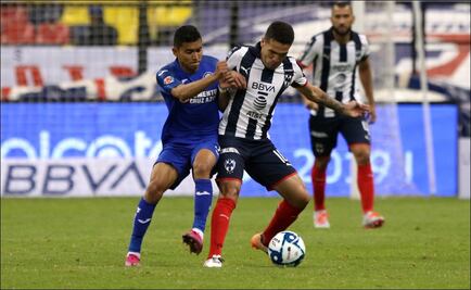 Cruz Azul empata ante Rayados en el estadio Azteca