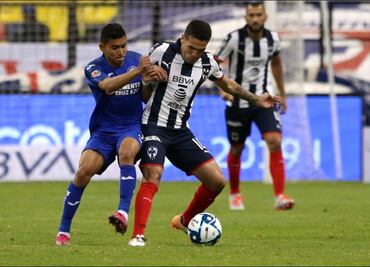 Cruz Azul empata ante Rayados en el estadio Azteca