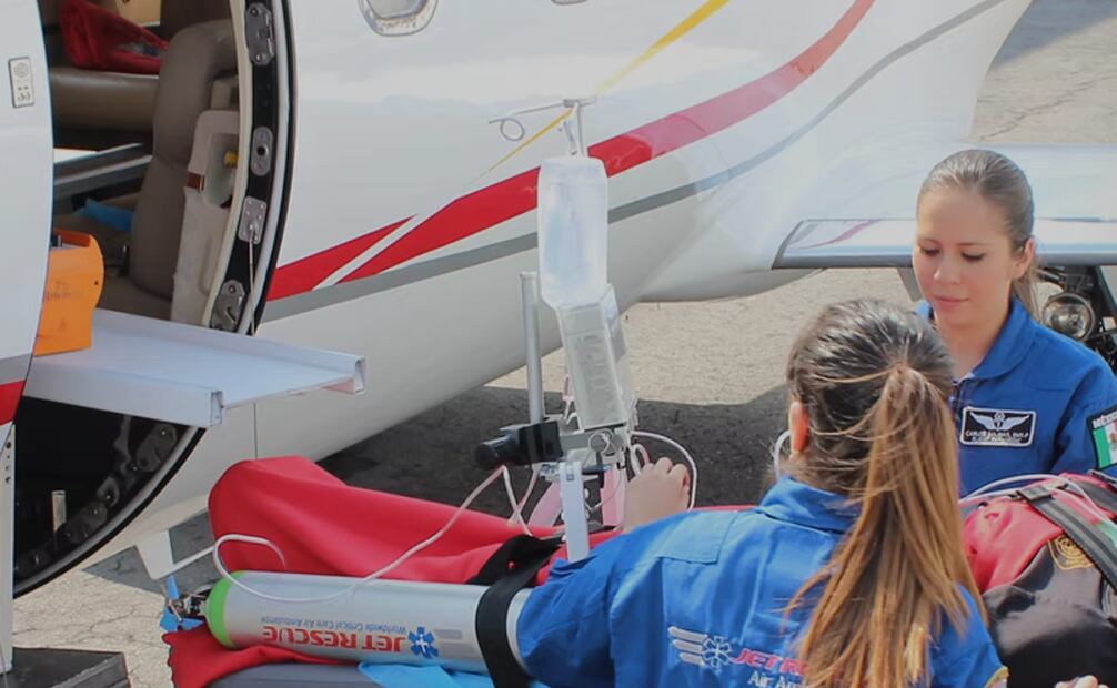 Así es  Jet Rescue, empresa mexicana cuya aeronave se estrelló en Philadelphia. Foto: Jet Rescue