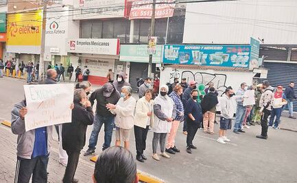 Otra vez exigen agua en Ecatepec