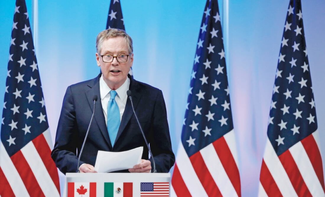 Robert Lighthizer, representante comercial de Estados Unidos, dijo que Canadá no ha hecho concesiones en áreas esenciales. (ARCHIVO EL UNIVERSAL)
