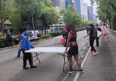 Colectivo trans realiza bloqueo en inmediaciones del Senado; exigen aprobación de una Ley Integral