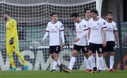 Milan es goleado por recién ascendido de Italia