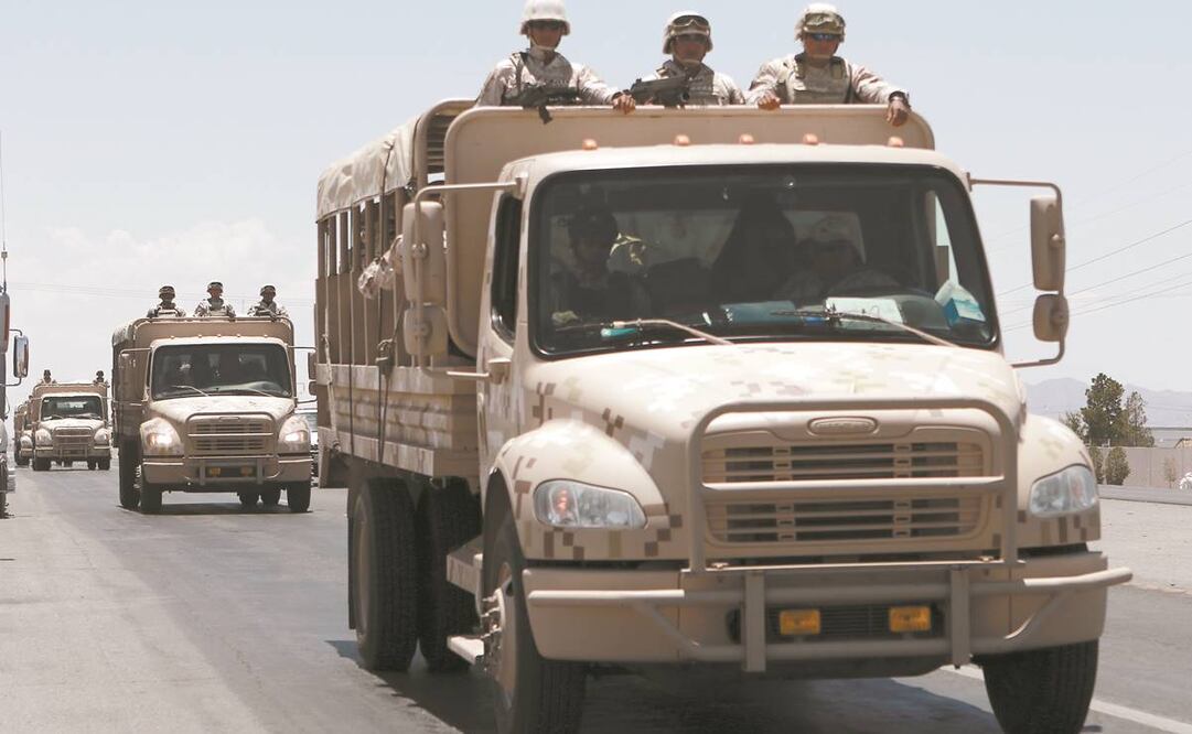 La Sedena busca aumentar la capacidad operativa del cuerpo de Policía Militar en las 12 regiones del territorio nacional. Foto: Christian Torres/ EL UNIVERSAL