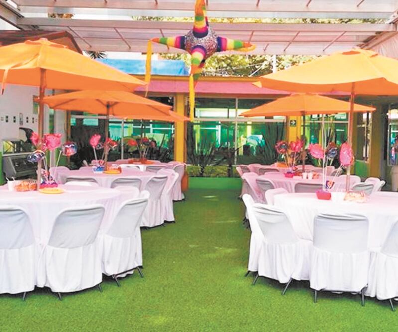 Sólo 20% de los jardines de fiestas pueden rentar sus instalaciones al aire libre para otras actividades, el resto no tiene espacio abierto.ARCHIVO EL UNIVERSAL
