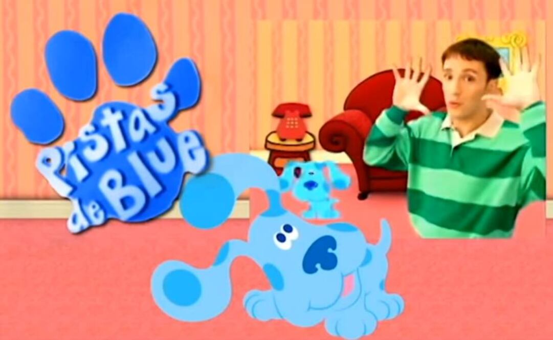 Steve Burns apareció en "Las Pistas de Blue" entre 1996 y 2002  FOTO: TOMADA DE VIDEO