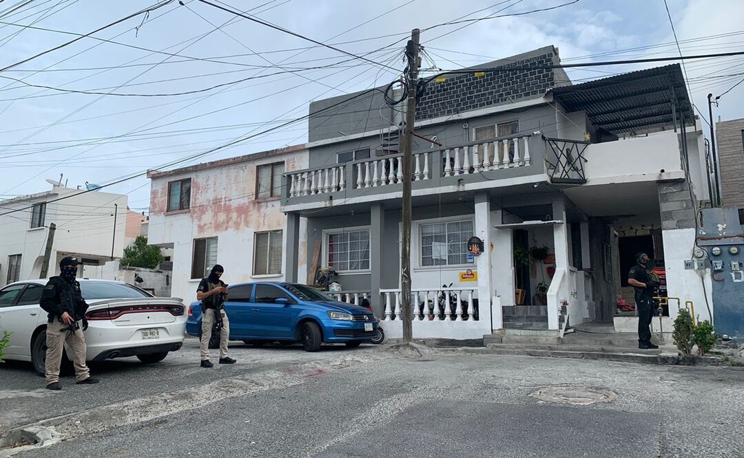 Decomisan armas y drogas en San Pedro Garza García, hay 3 detenidos. Foto: Marcela Perales