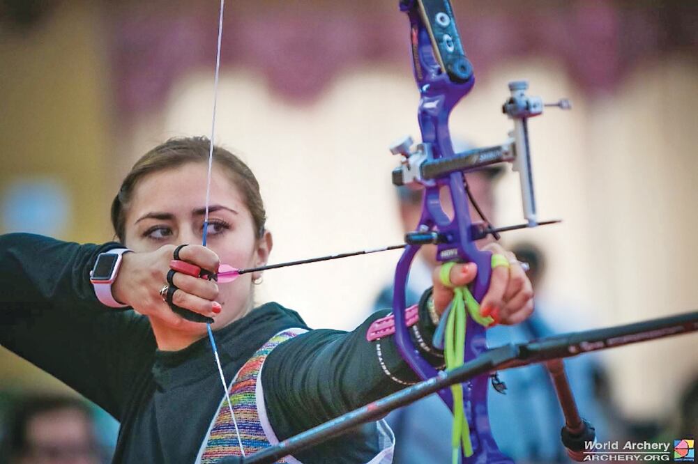 La arquera aumenta su confianza rumbo a Juegos Olímpicos (TOMADA DE WORLDARCHERY.ORG)
