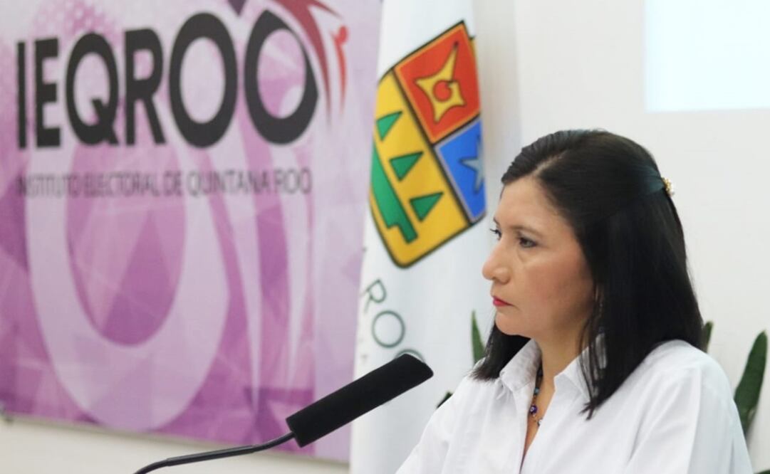 Mayra San Román, consejera presidenta del Instituto Electoral de Quintana Roo (Ieqroo). Foto: Especial