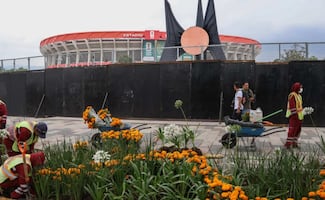 Gobierno de la CDMX coloca flores de cempasúchil sobre Calzada de Tlalpan; trabajos concluirán el próximo viernes  