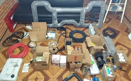 Hallan bodega alterna con refacciones para unidades RTP