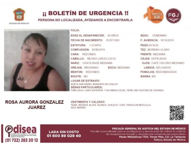 Familiares buscan a madre y sus dos hijos en Edomex