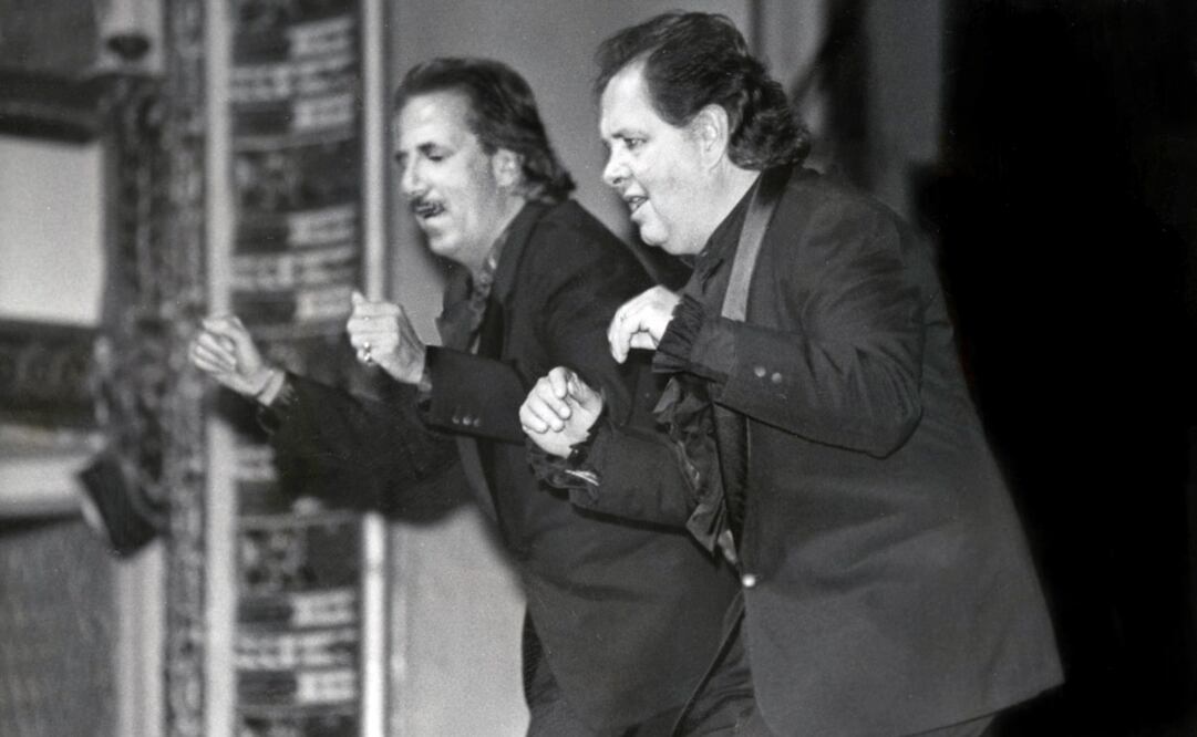 Show “Paco, pico y peco”, donde participaron Paco Stanley y Benito Castro, siendo uno de sus tantos proyectos juntos. Castro se consagró como el mejor patiño de Paco Stanley. Foto: Guillermo Granados/EL UNIVERSAL.