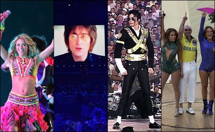 Los shows musicales más recordados en el deporte