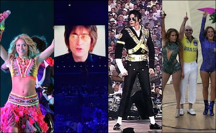 Los shows musicales más recordados en el deporte