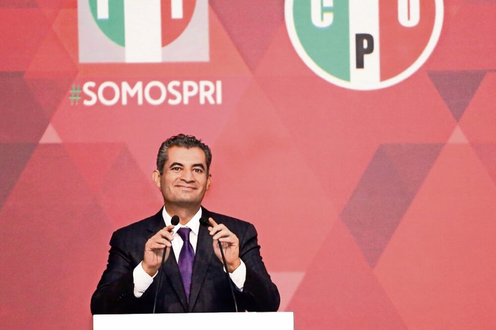 Denuncia. El presidente nacional del PRI, Enrique Ochoa Reza, enfatizó que Morena y López Obrador operan como “una red delictiva”. (FOTO: ARCHIVO EL UNIVERSAL)