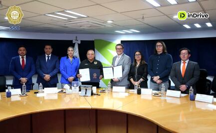 SSC e inDrive firman convenio; integran botón de auxilio con la app Mi Policía