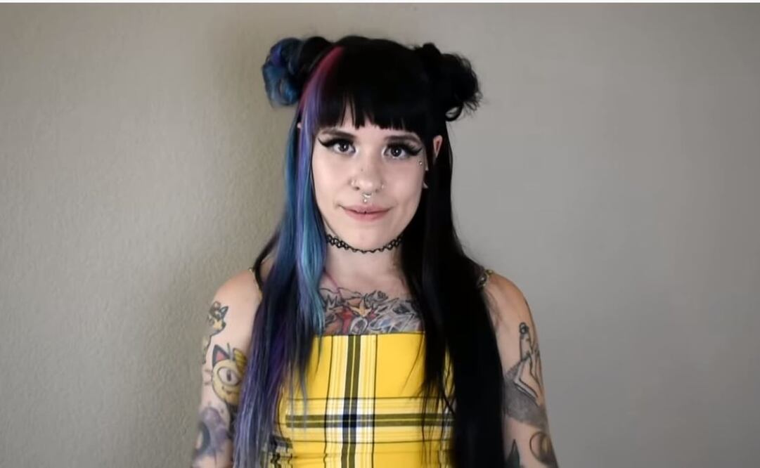 La joven explicó que sucedió en un video en YouTube. 